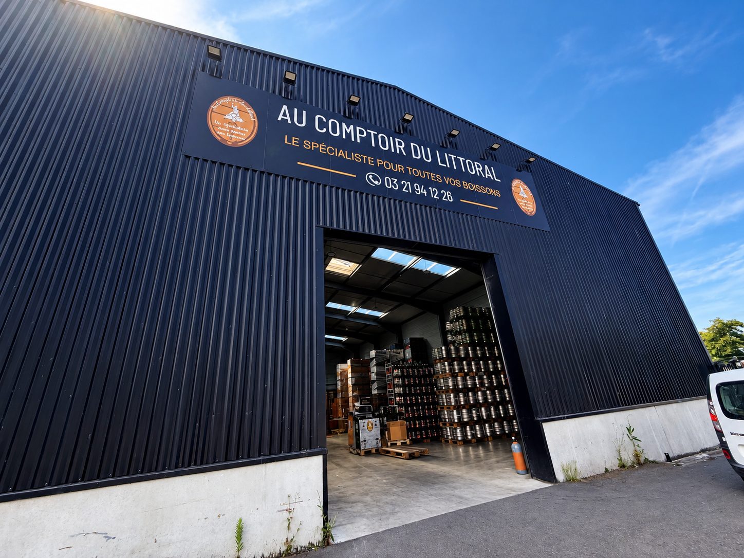 Les équipes des Ravitailleurs par Comptoir du Littoral.